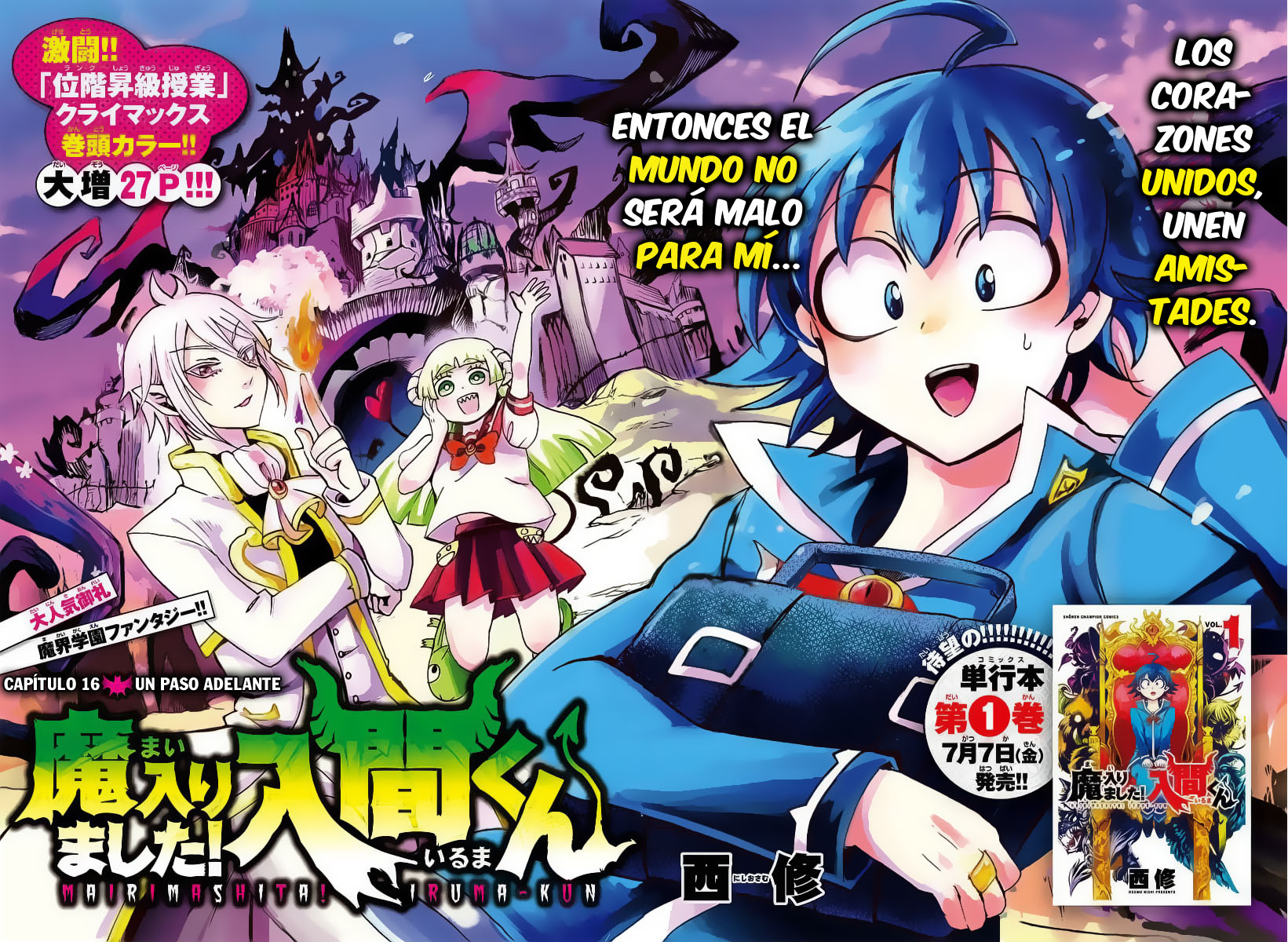 Read Iruma-kun en el instituto demoníaco ES Manga Online