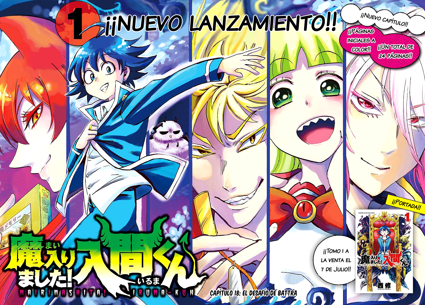 Read Iruma-kun en el instituto demoníaco ES Manga Online