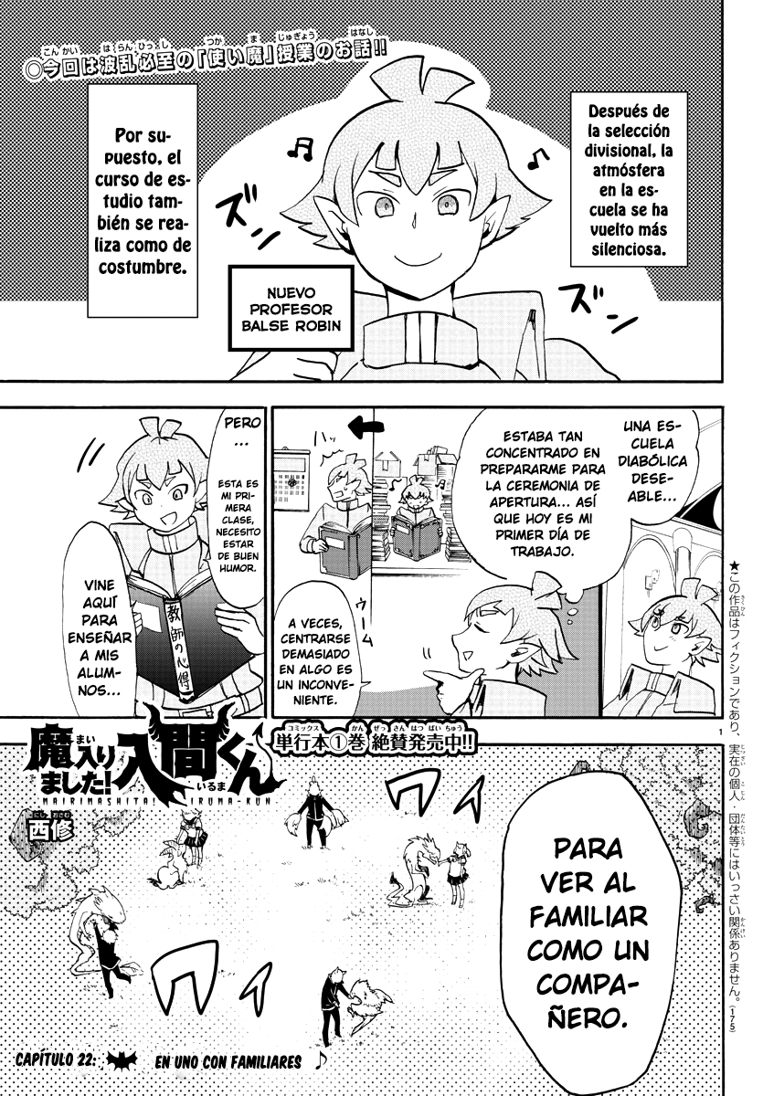 Read Iruma-kun en el instituto demoníaco ES Manga Online