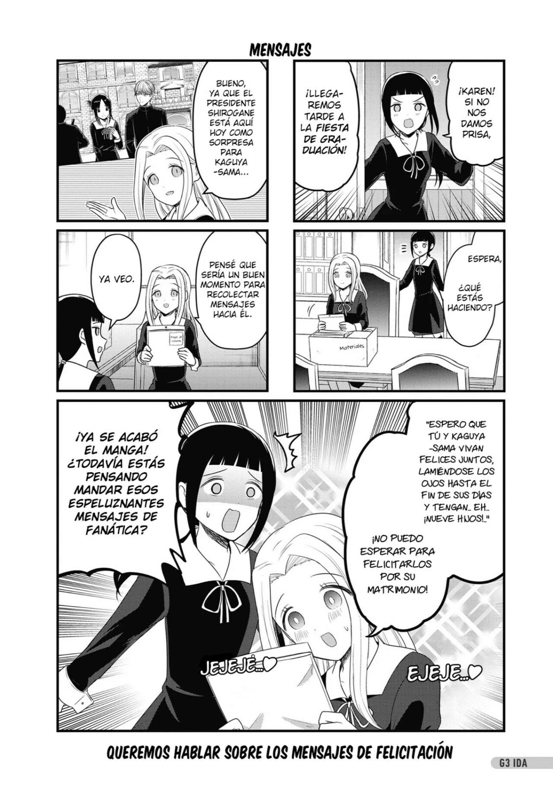 Read Kaguya sama wo Kataritai ES Manga Online