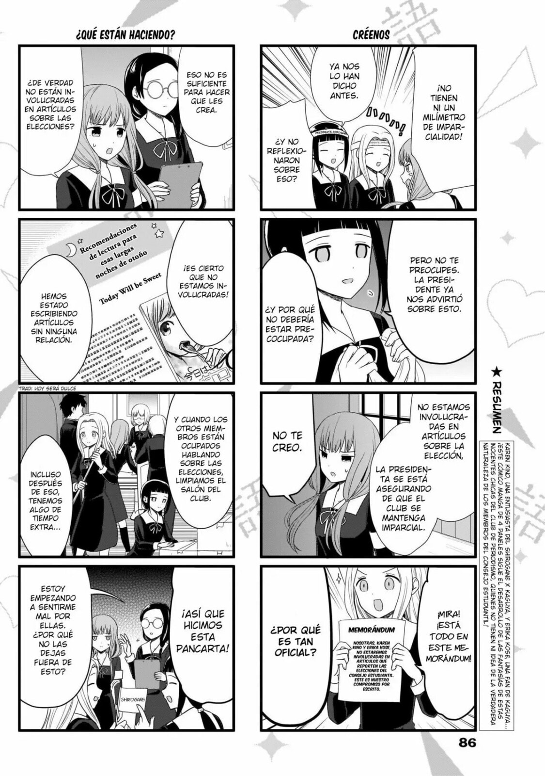 Read Kaguya sama wo Kataritai ES Manga Online