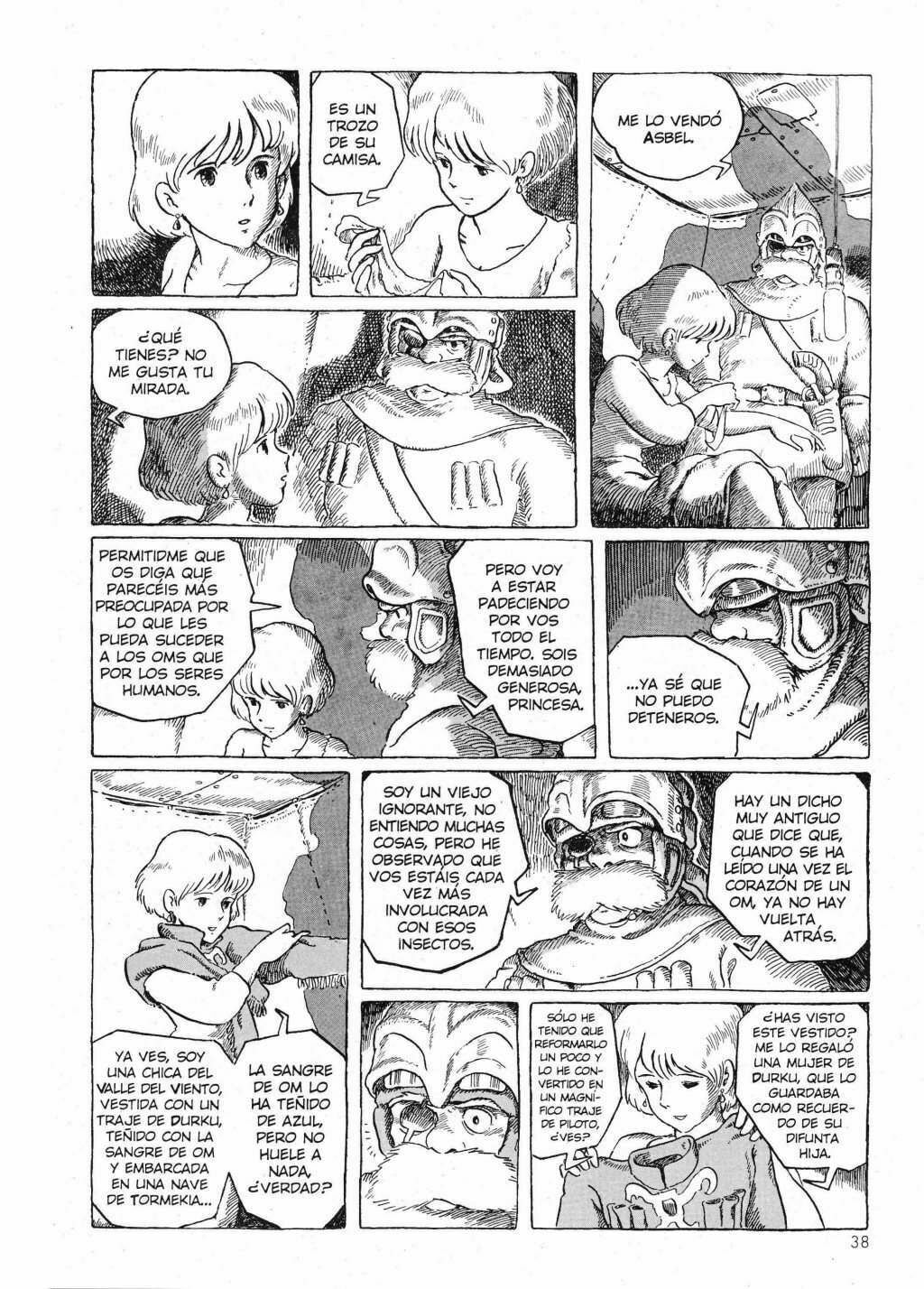 Read Nausicaä of the Valley of the Wind ES Manga Online