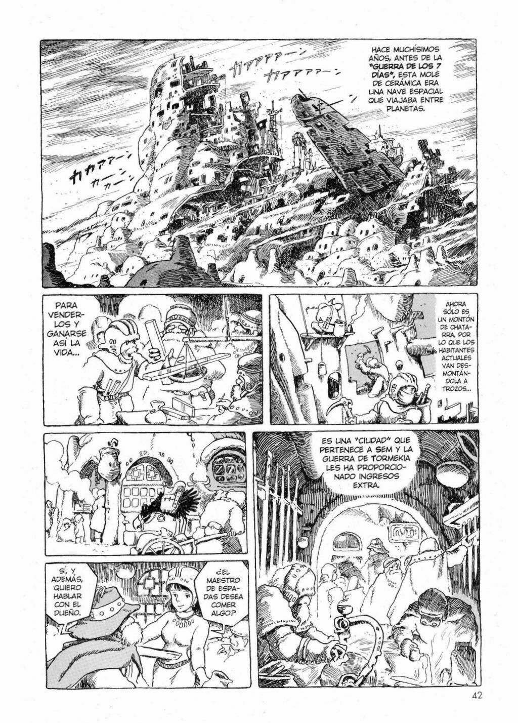 Read Nausicaä of the Valley of the Wind ES Manga Online