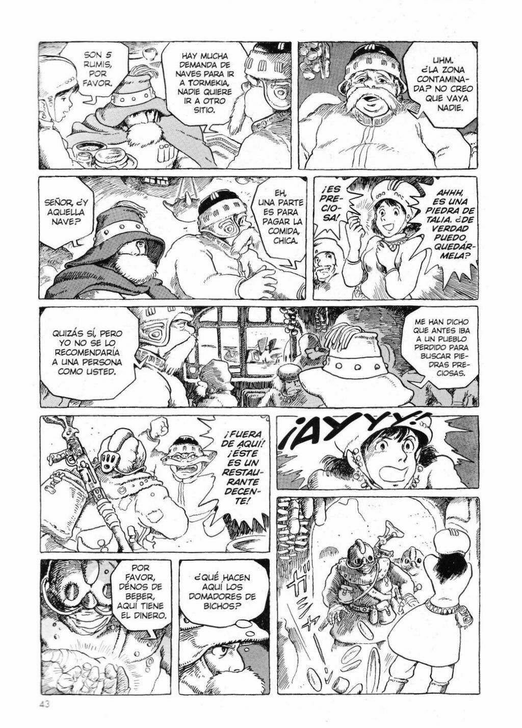 Read Nausicaä of the Valley of the Wind ES Manga Online