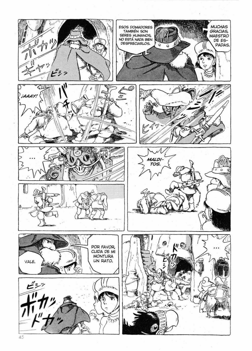 Read Nausicaä of the Valley of the Wind ES Manga Online