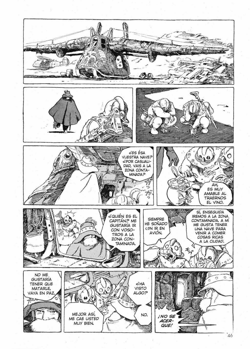 Read Nausicaä of the Valley of the Wind ES Manga Online