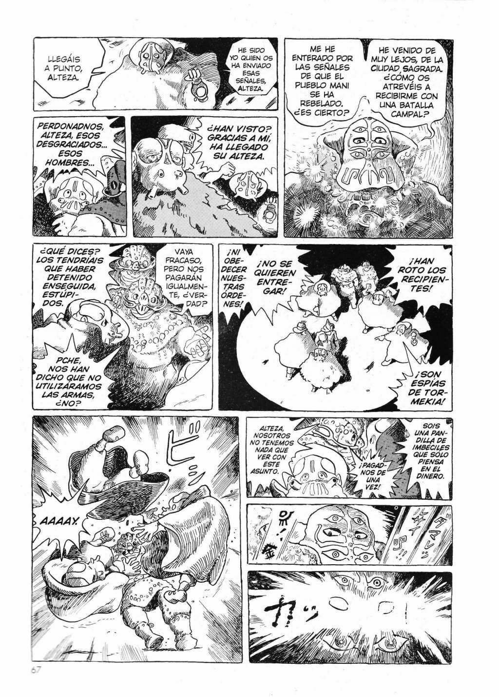 Read Nausicaä of the Valley of the Wind ES Manga Online