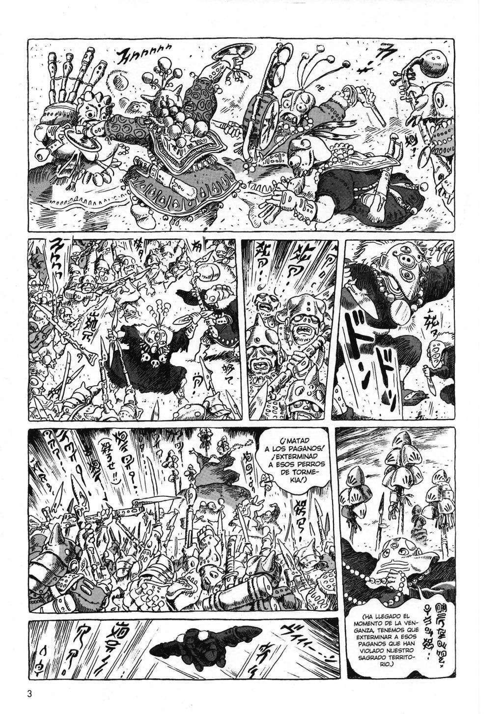 Read Nausicaä of the Valley of the Wind ES Manga Online