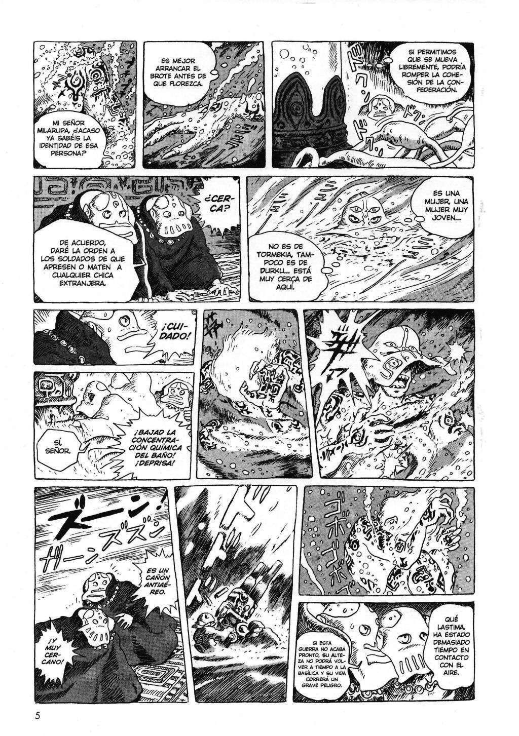 Read Nausicaä of the Valley of the Wind ES Manga Online