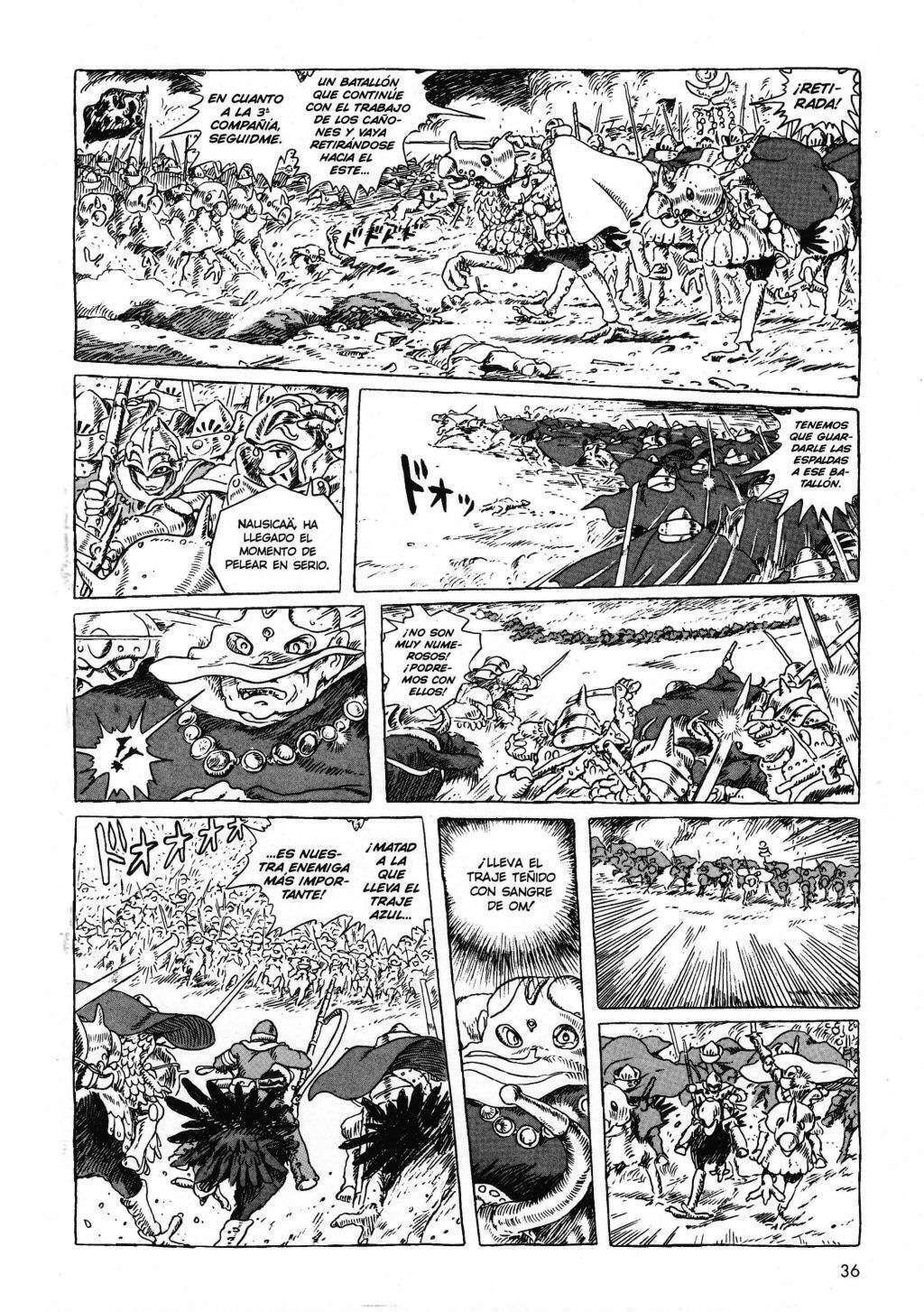 Read Nausicaä of the Valley of the Wind ES Manga Online