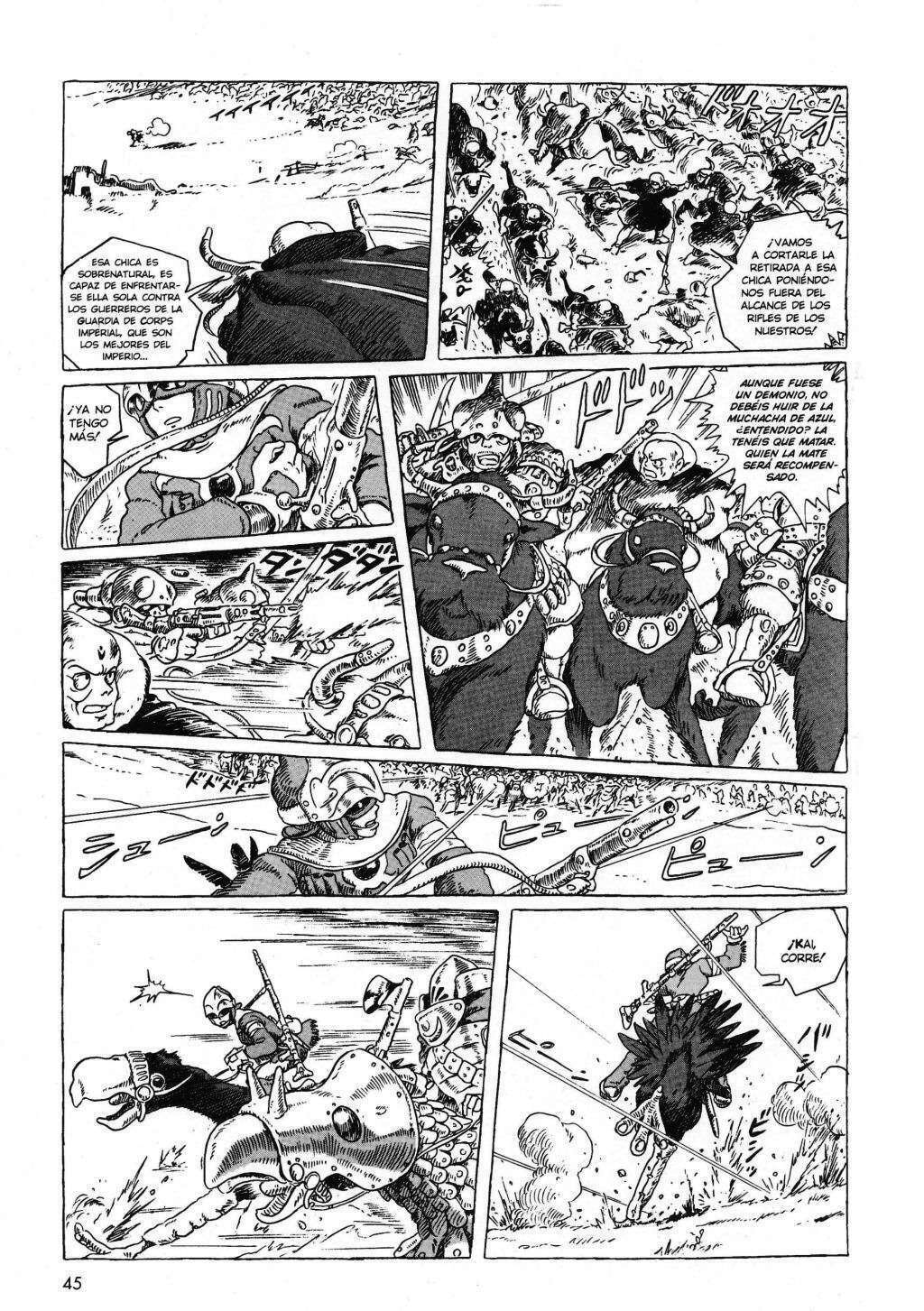 Read Nausicaä of the Valley of the Wind ES Manga Online