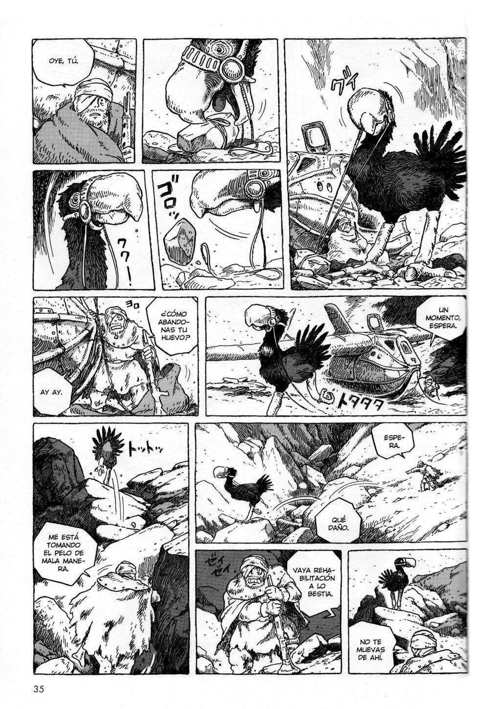 Read Nausicaä of the Valley of the Wind ES Manga Online