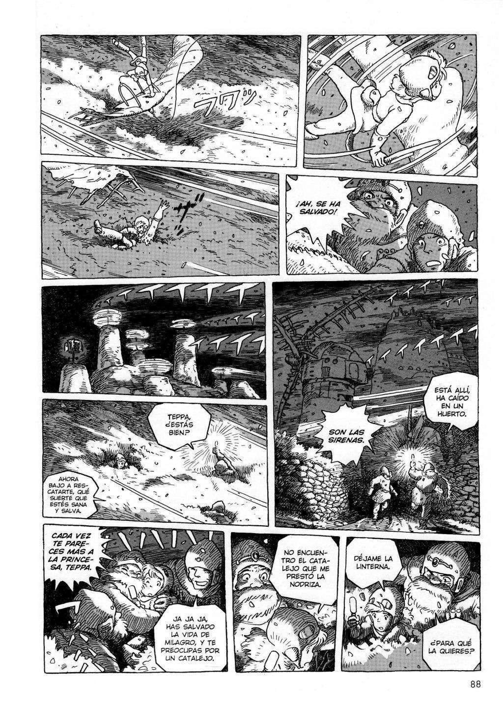 Read Nausicaä of the Valley of the Wind ES Manga Online