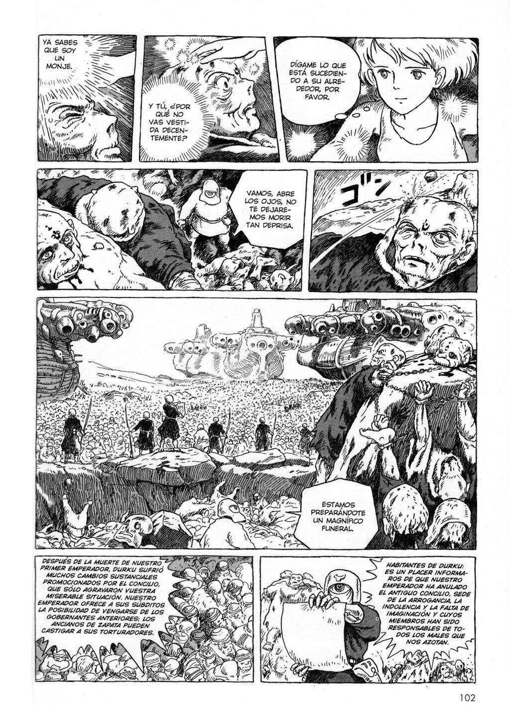 Read Nausicaä of the Valley of the Wind ES Manga Online