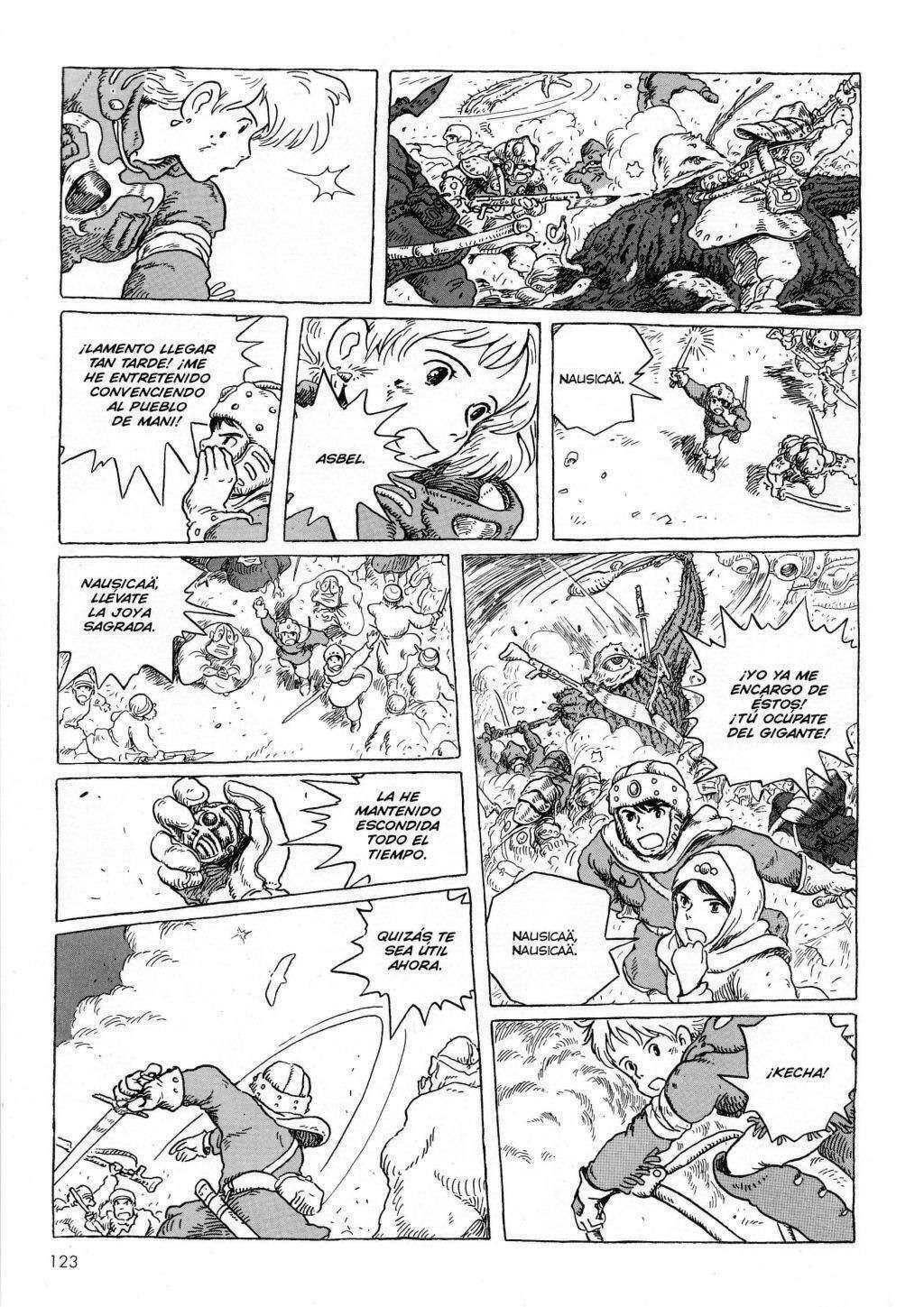 Read Nausicaä of the Valley of the Wind ES Manga Online