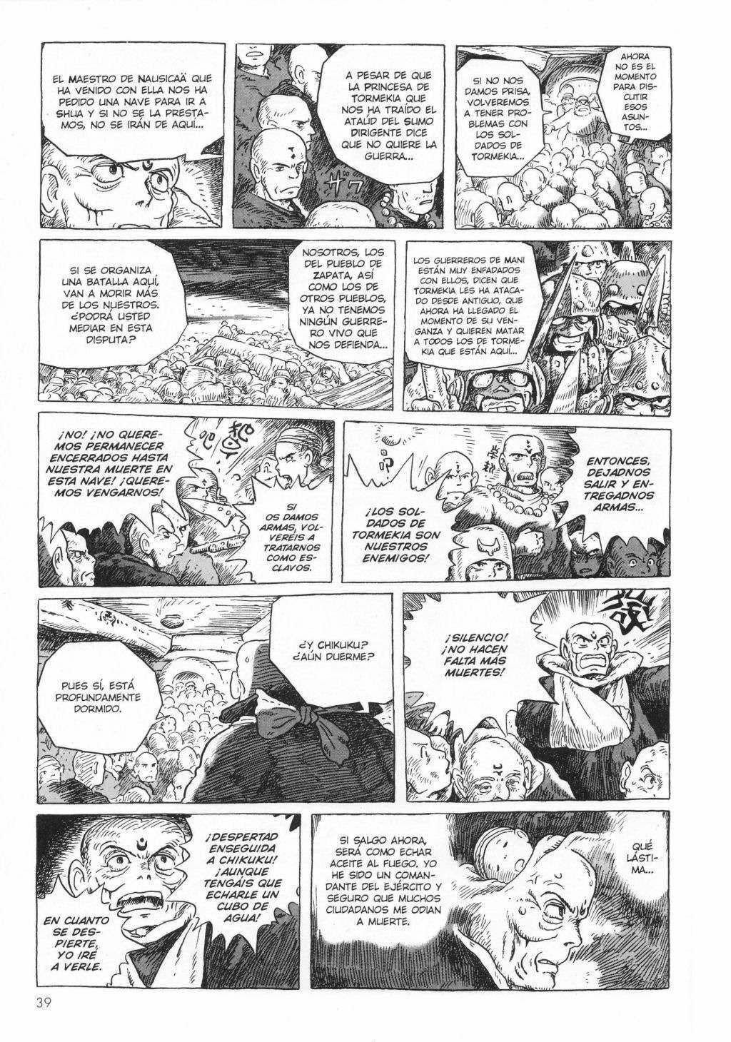 Read Nausicaä of the Valley of the Wind ES Manga Online