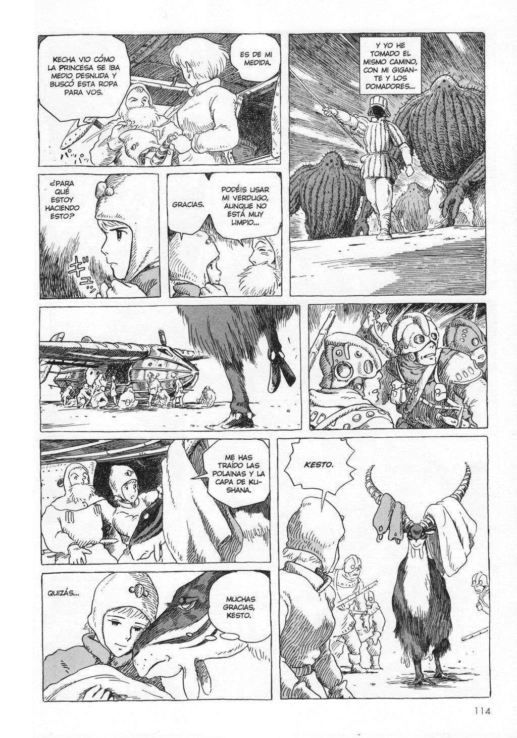 Read Nausicaä of the Valley of the Wind ES Manga Online