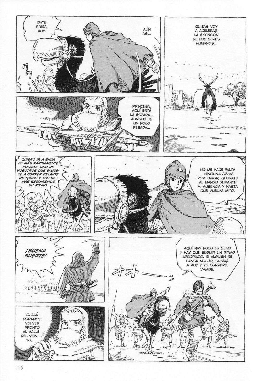 Read Nausicaä of the Valley of the Wind ES Manga Online