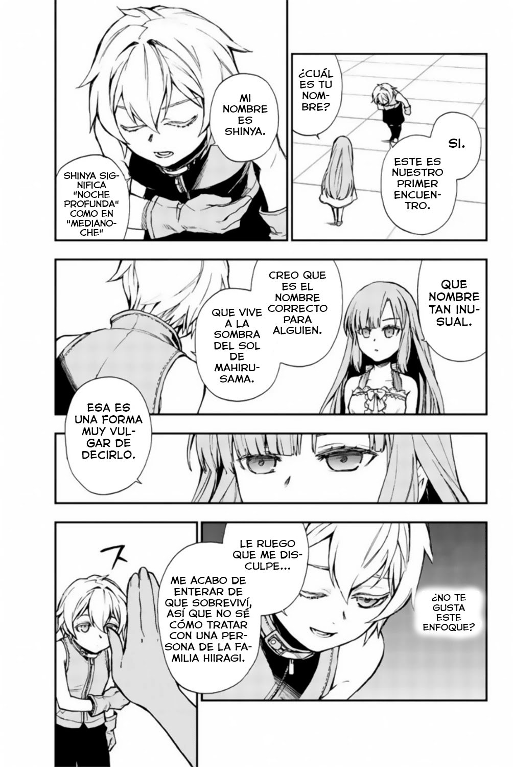 Read Owari No Seraph ES Manga Online