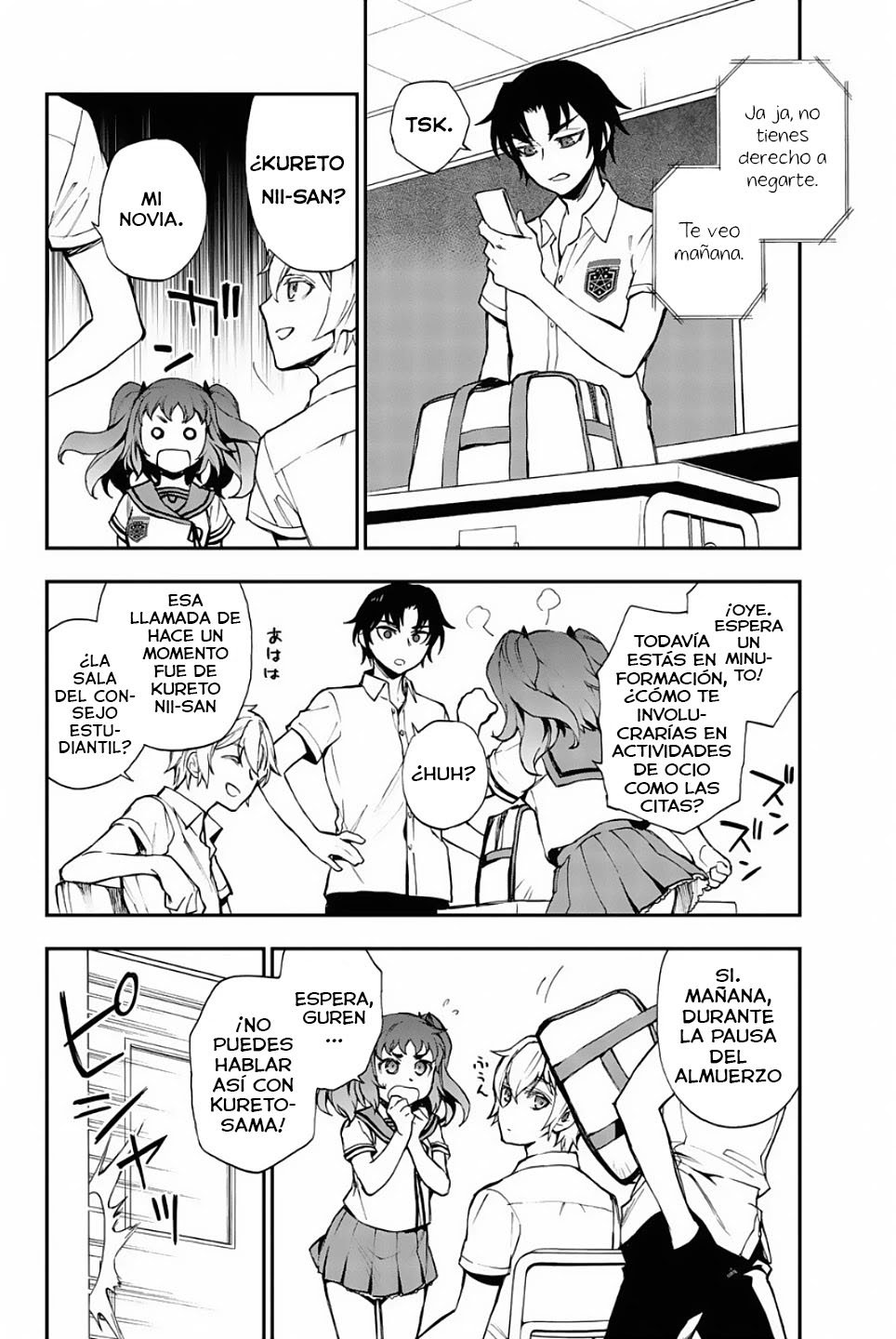 Read Owari No Seraph ES Manga Online