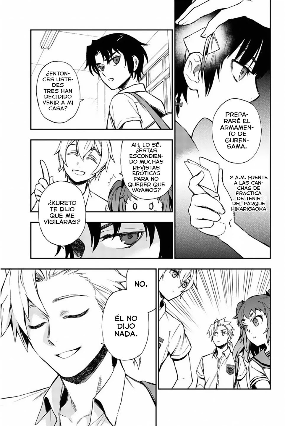 Read Owari No Seraph ES Manga Online