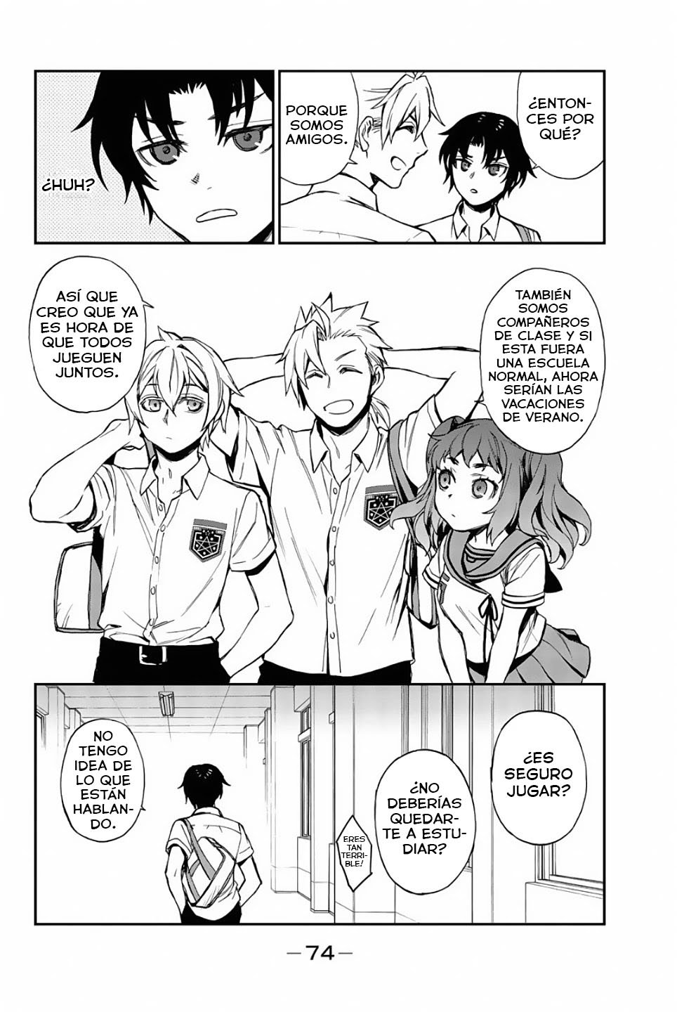 Read Owari No Seraph ES Manga Online