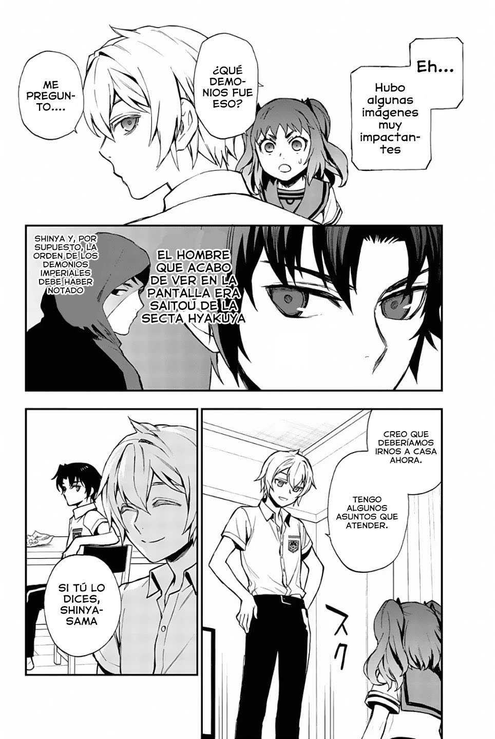 Read Owari No Seraph ES Manga Online
