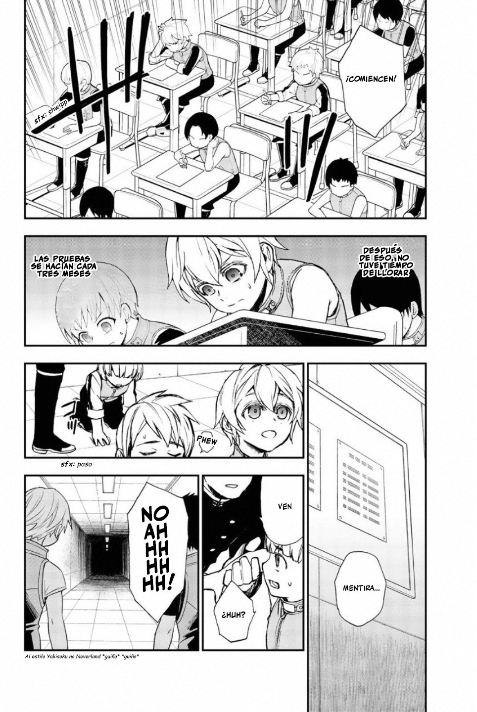 Read Owari No Seraph ES Manga Online