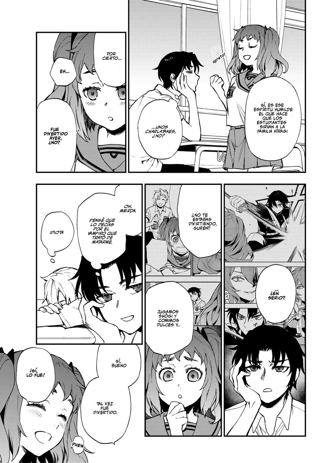 Read Owari No Seraph ES Manga Online