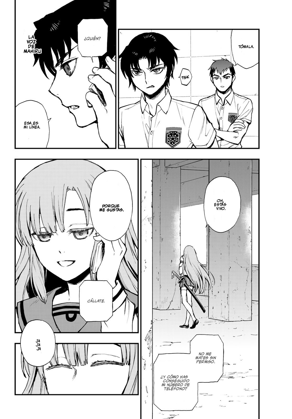 Read Owari No Seraph ES Manga Online