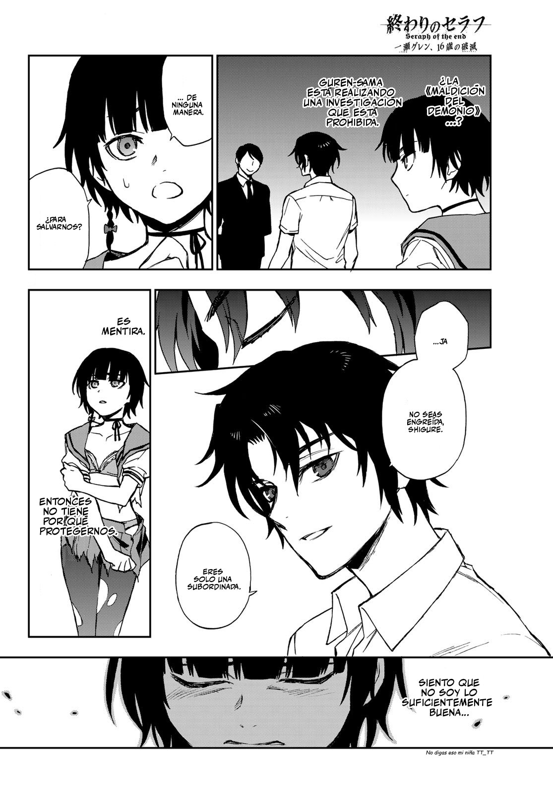 Read Owari No Seraph ES Manga Online