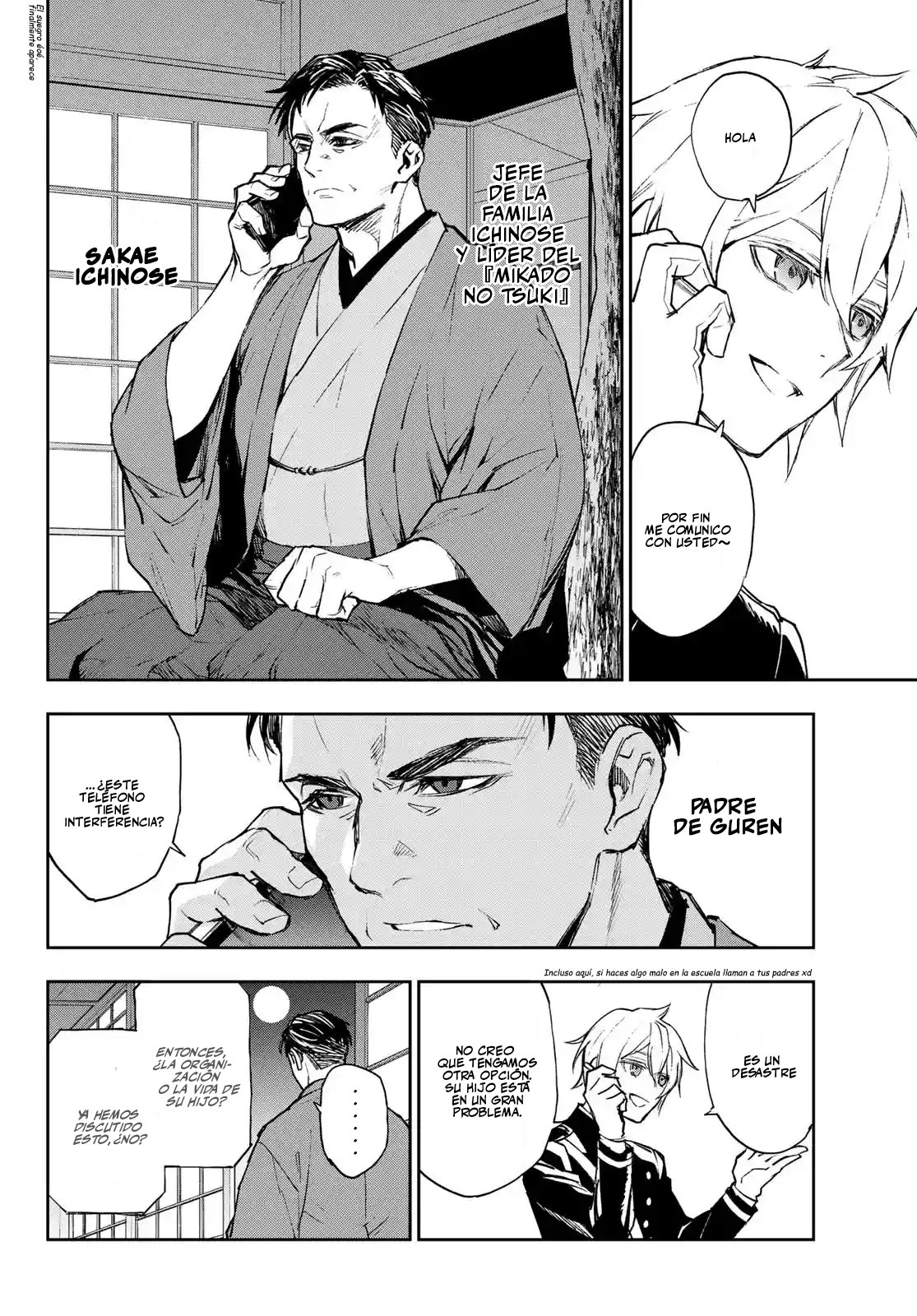 Read Owari No Seraph ES Manga Online