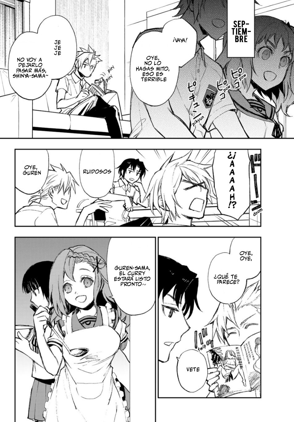 Read Owari No Seraph ES Manga Online