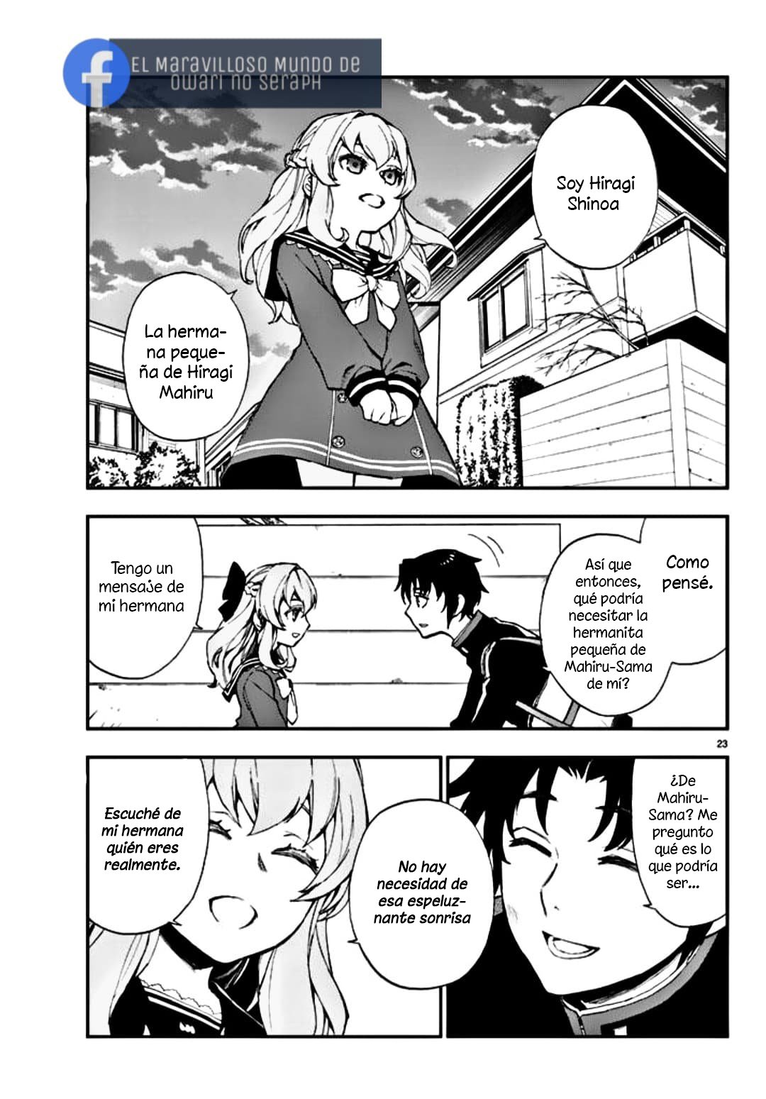Read Owari No Seraph ES Manga Online