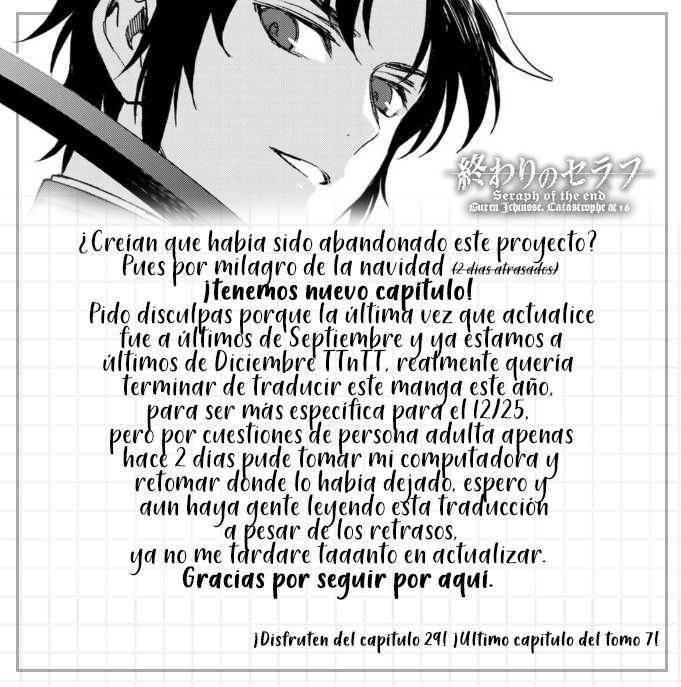 Read Owari No Seraph ES Manga Online