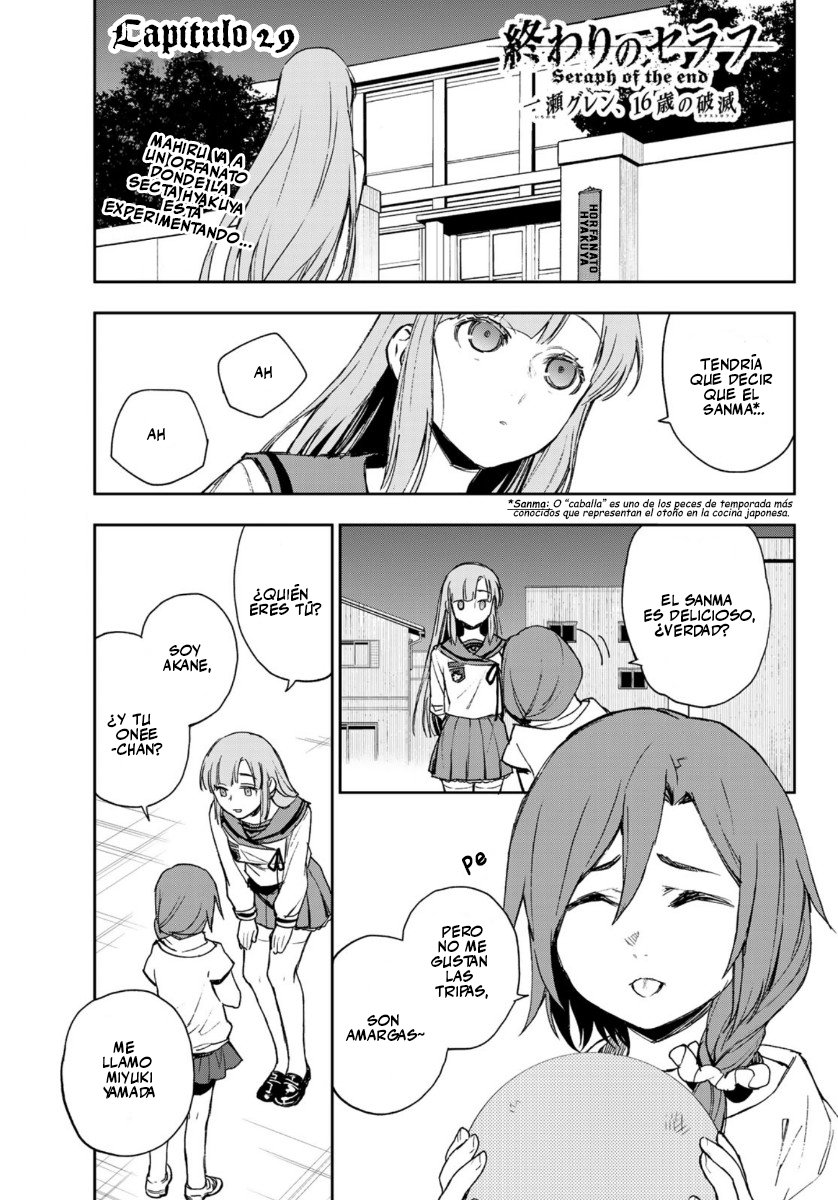 Read Owari No Seraph ES Manga Online