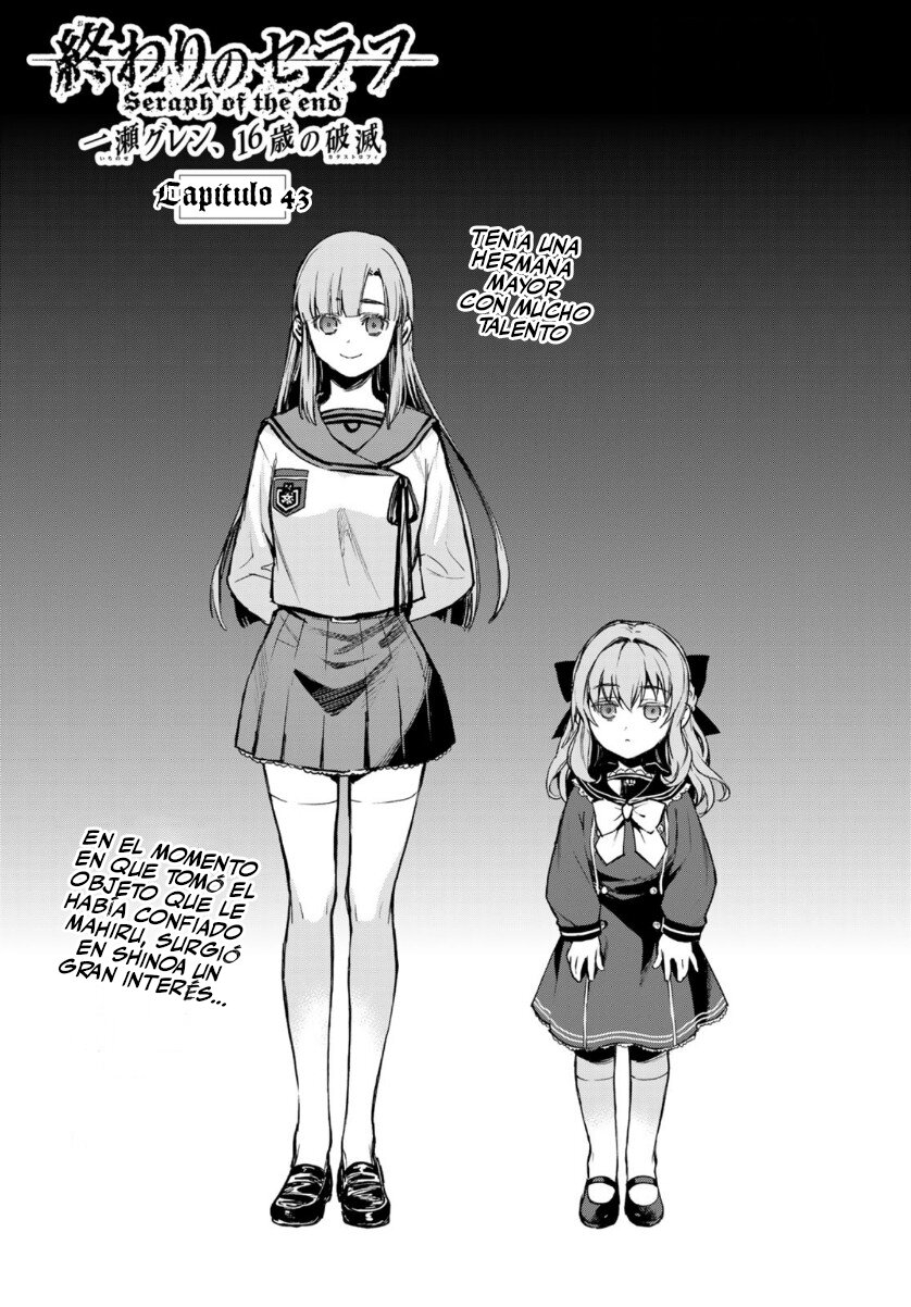 Read Owari No Seraph ES Manga Online