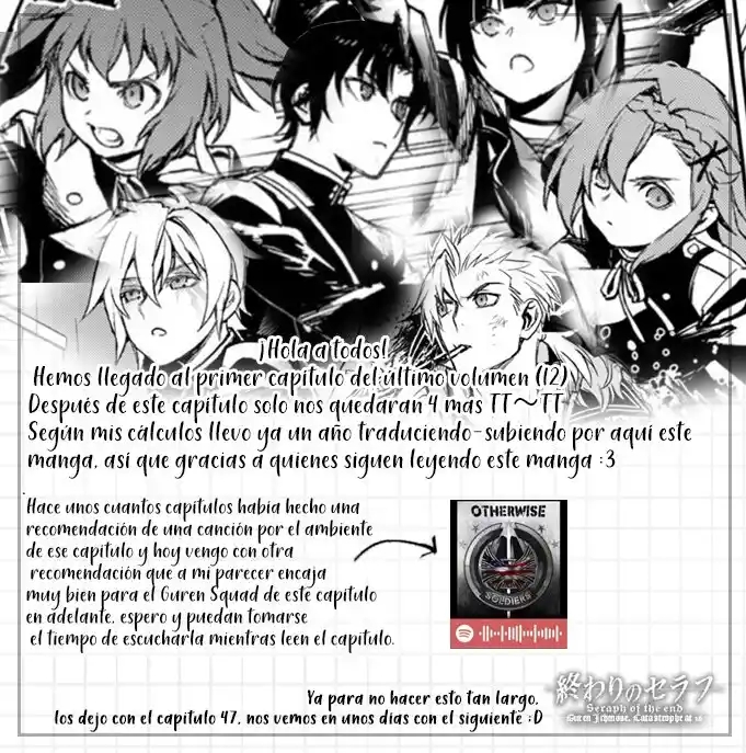 Read Owari No Seraph ES Manga Online