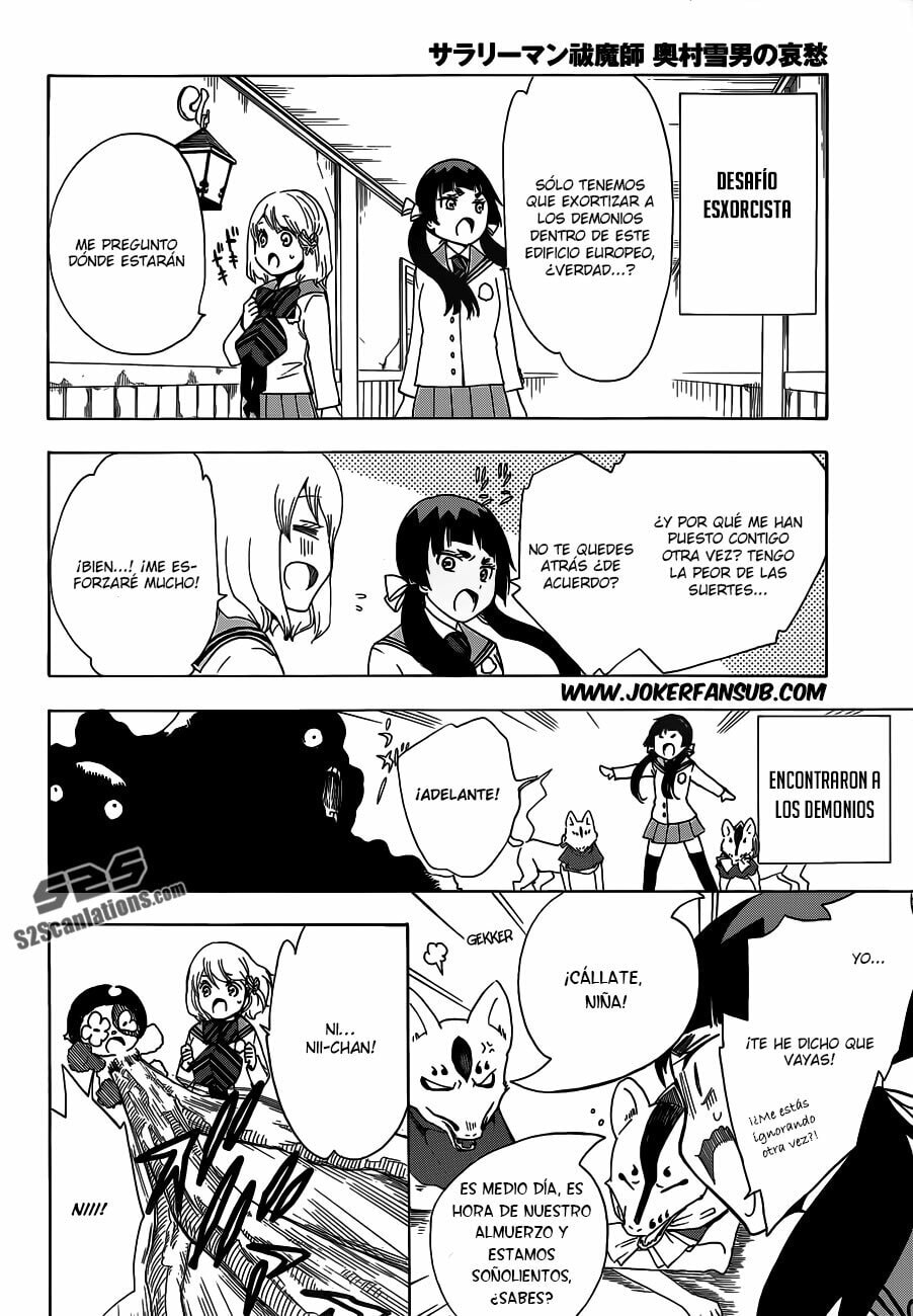 Read Salaryman Exorcist The Sorrows of Okumura Yukio ES Manga Online