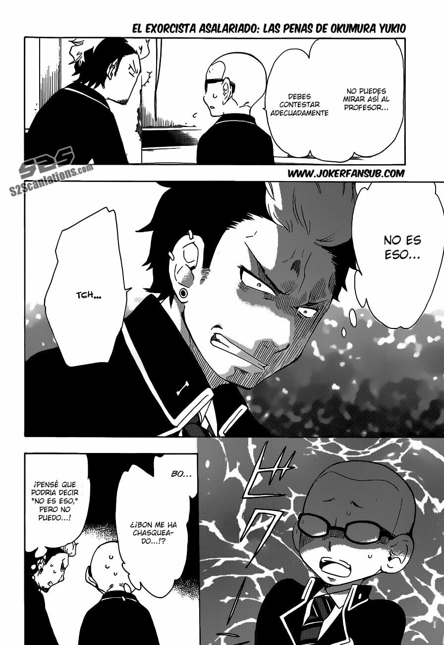 Read Salaryman Exorcist The Sorrows of Okumura Yukio ES Manga Online