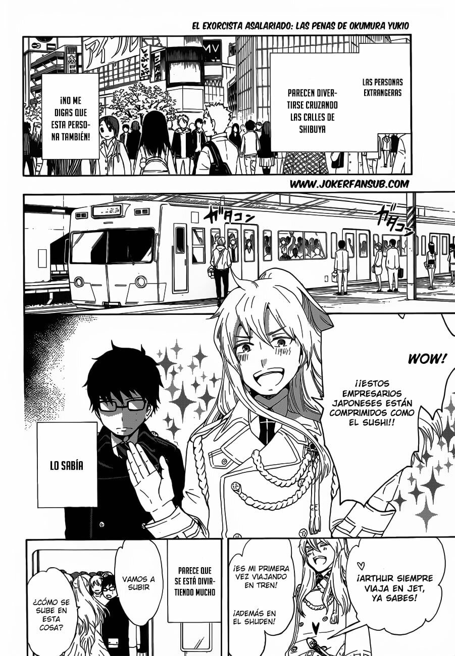 Read Salaryman Exorcist The Sorrows of Okumura Yukio ES Manga Online