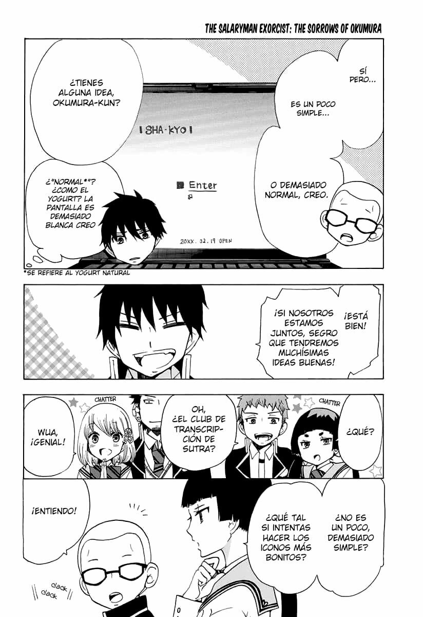 Read Salaryman Exorcist The Sorrows of Okumura Yukio ES Manga Online