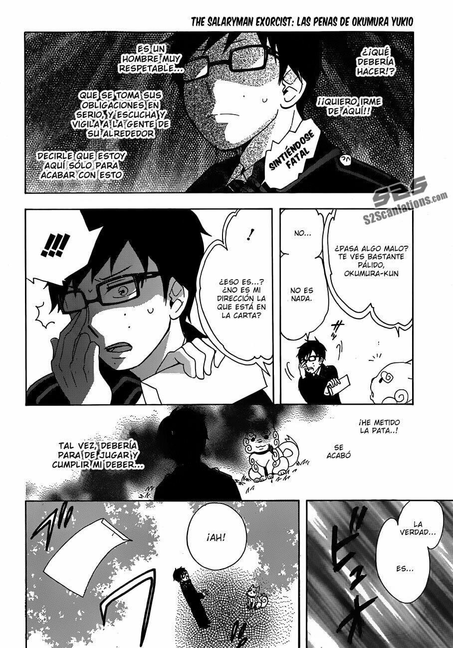 Read Salaryman Exorcist The Sorrows of Okumura Yukio ES Manga Online