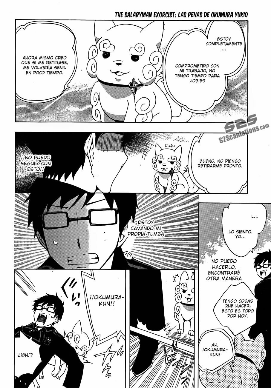 Read Salaryman Exorcist The Sorrows of Okumura Yukio ES Manga Online