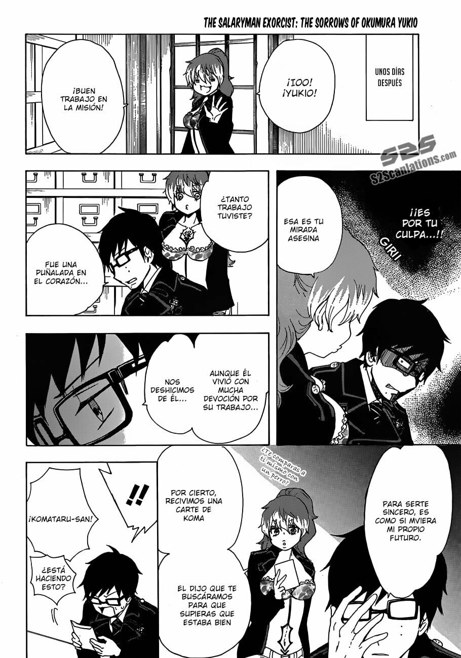 Read Salaryman Exorcist The Sorrows of Okumura Yukio ES Manga Online