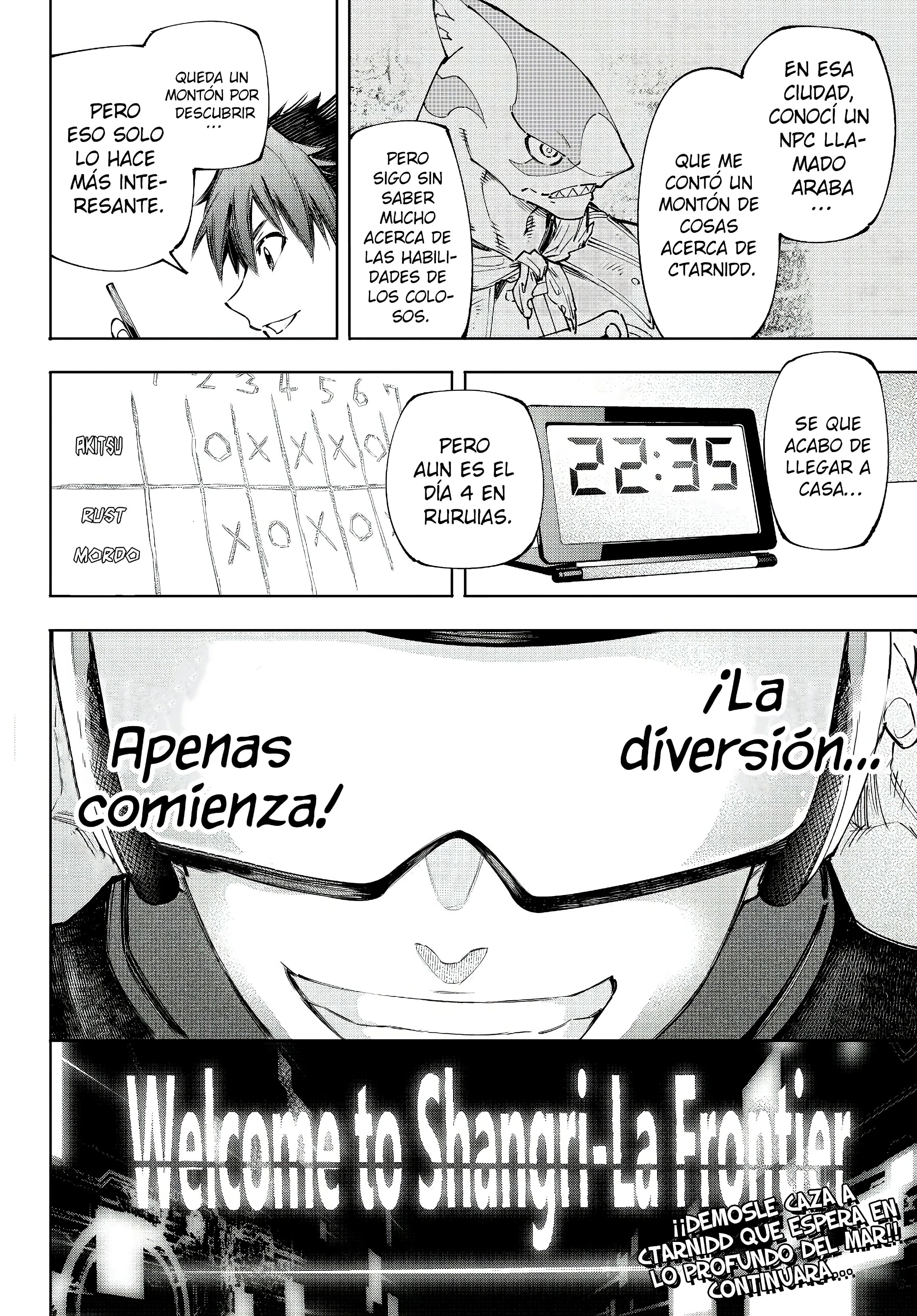 Read Shangri La Frontier ES Manga Online