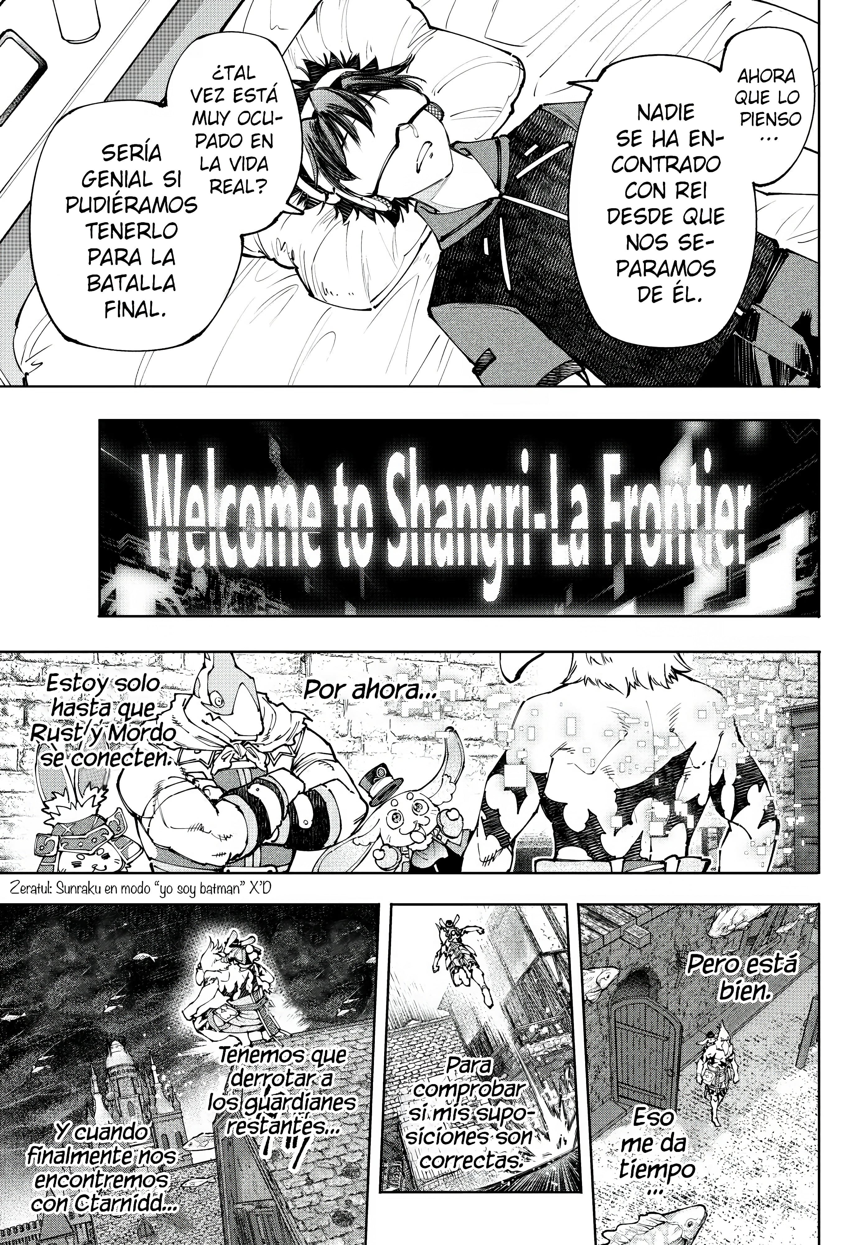 Read Shangri La Frontier ES Manga Online