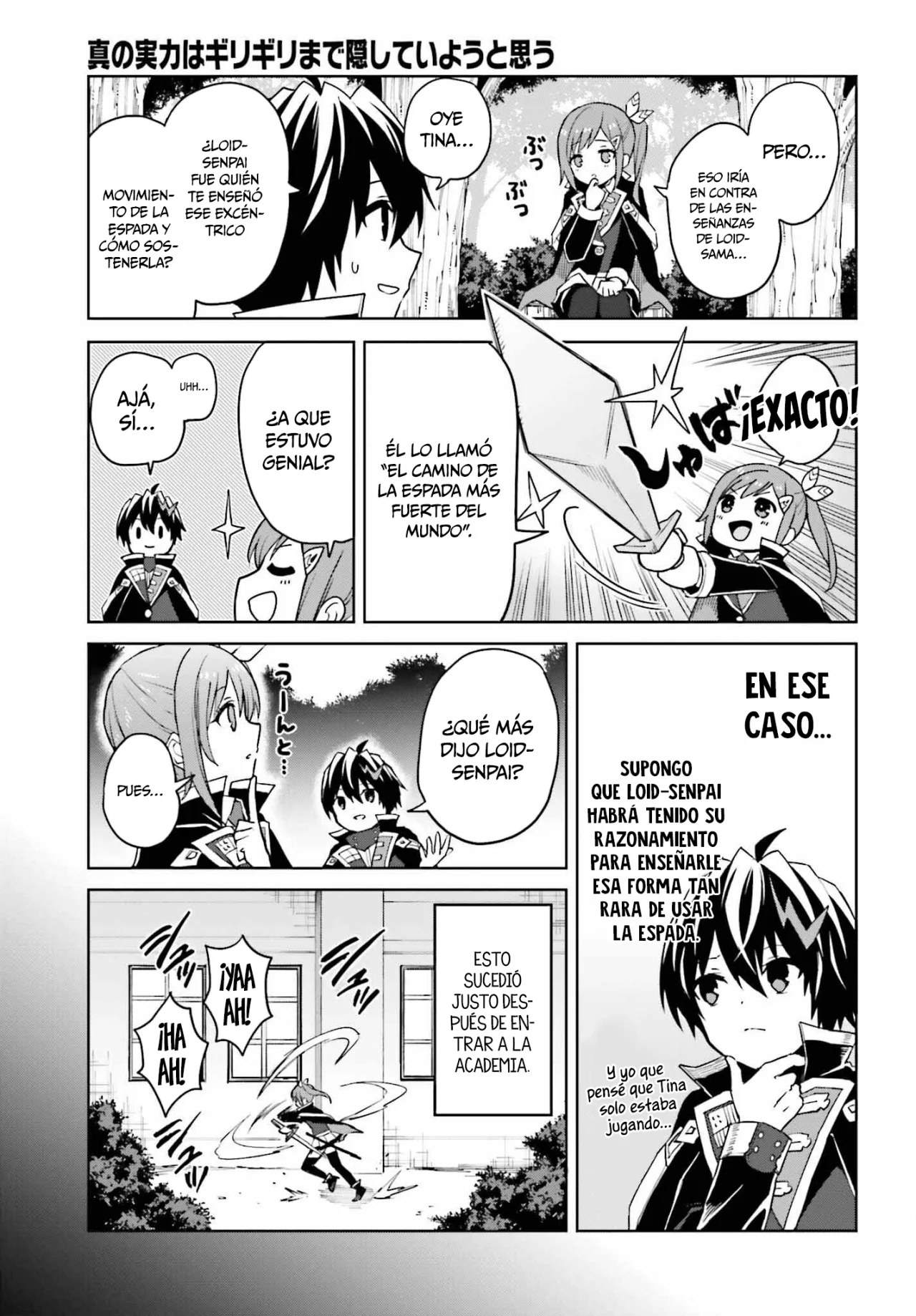 Read Shin no Jitsuryoku ES Manga Online