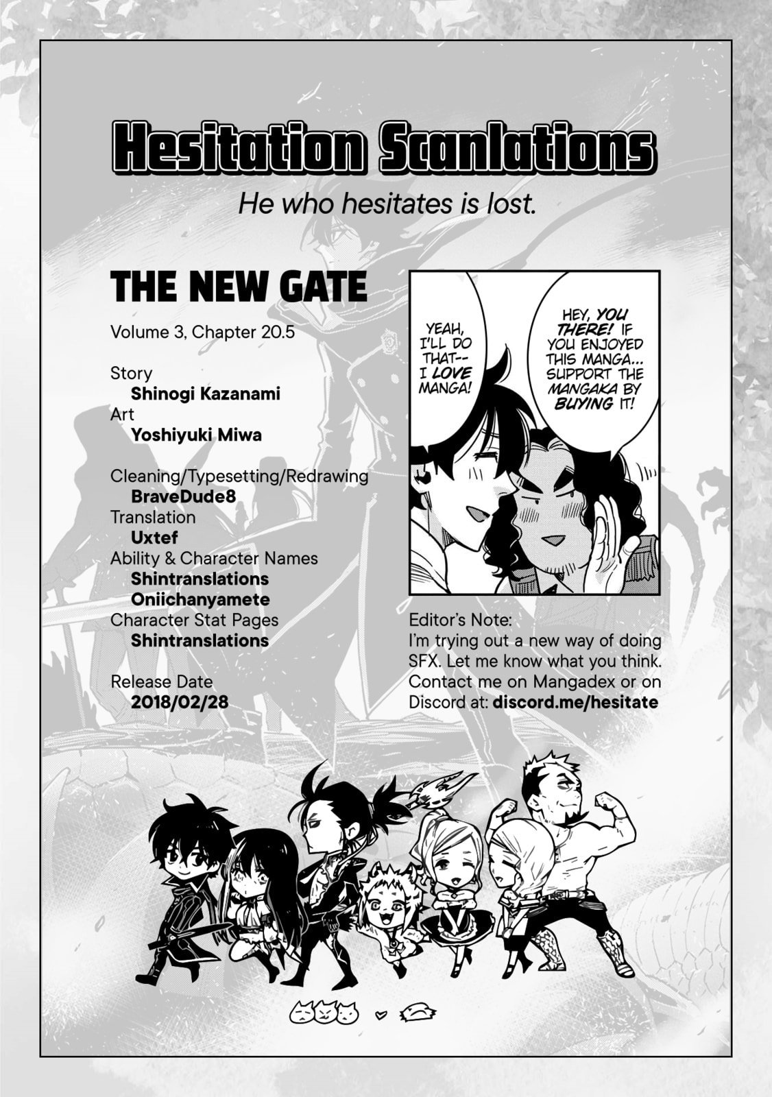 Read The New Gate ES Manga Online