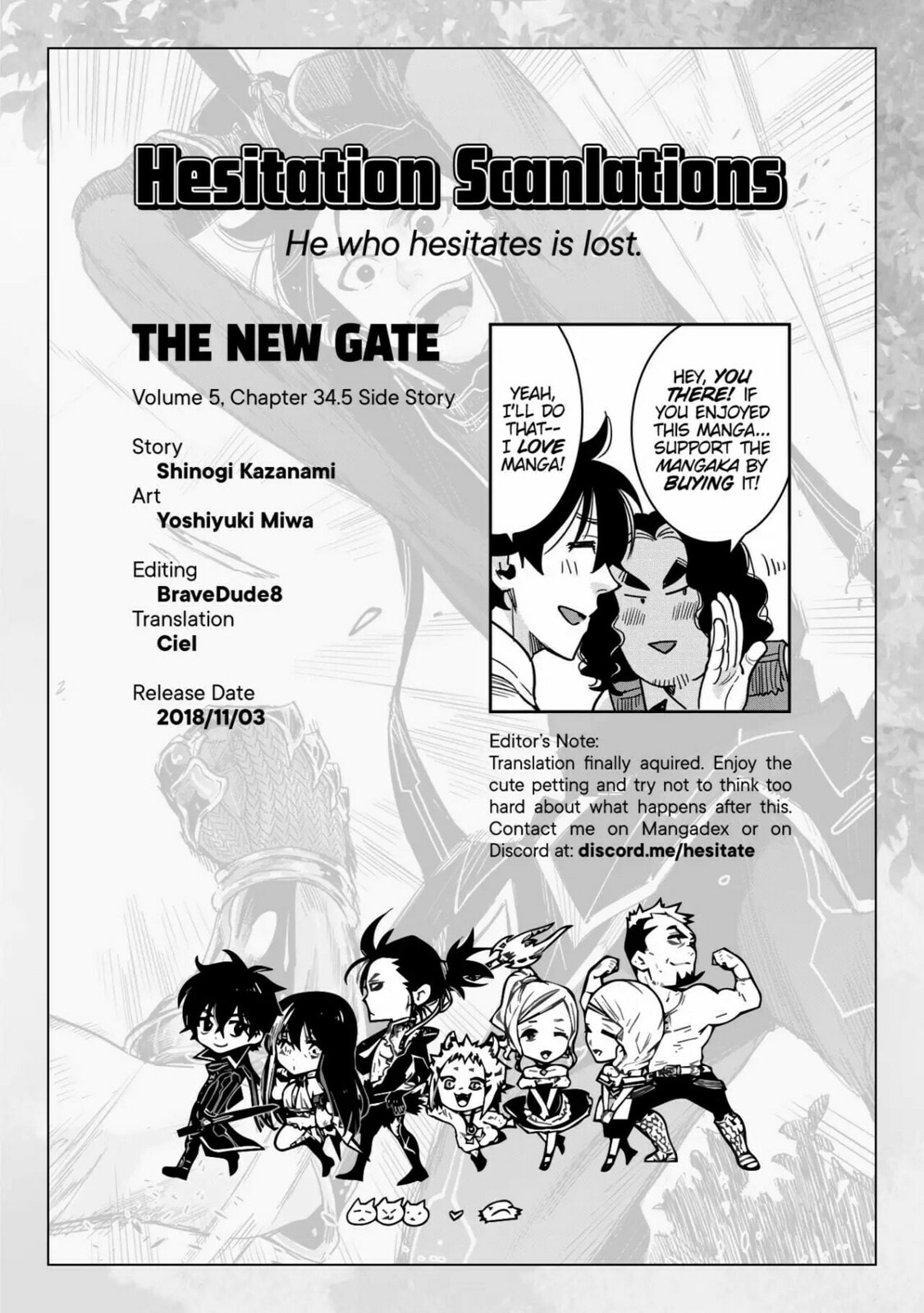 Read The New Gate ES Manga Online